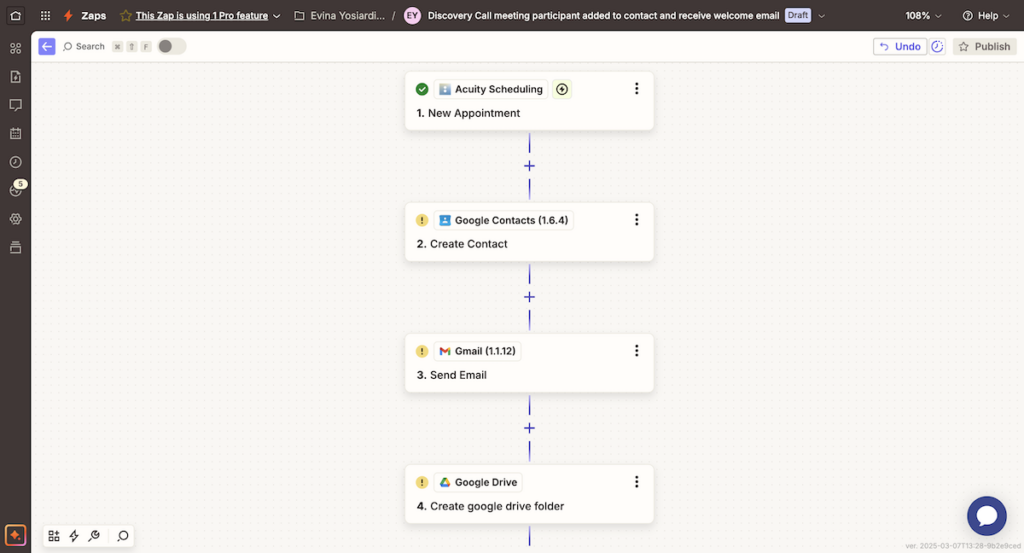 zapier automation.