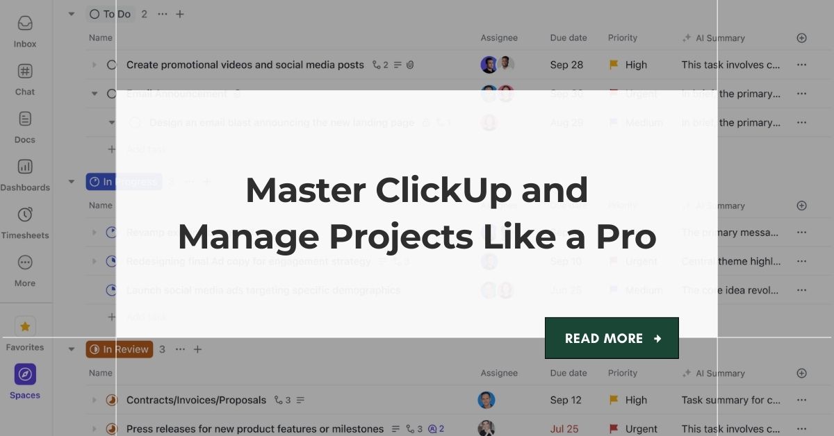 How to Use ClickUp: Ultimate Project Management Guide